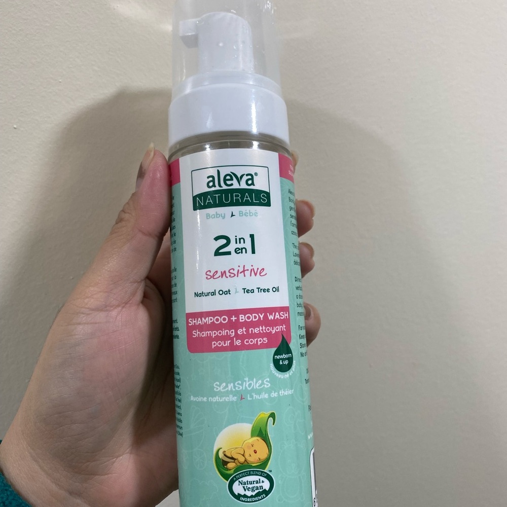 💜Aleva Naturals 2-in-1 Shampoo + Body Wash
